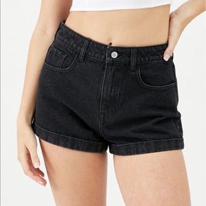 Pacsun black Mom shorts